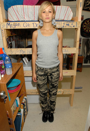 18 year old Bailey Brookes loosing nice natural tits and pink cunt free